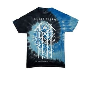 Sleep Token This Place Will Become Your Tomb Rock Band Tie-Dye T-Shirt Grunge M
